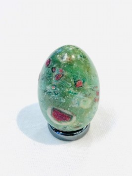 Egg Ruby Fuchsite